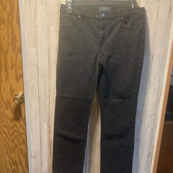 Jeans size 12 black Ralph Lauren - Picture 1 of 5